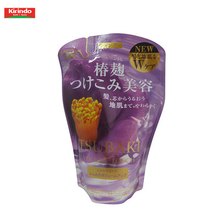 【Kirindo】日本进口丝蓓绮VOLUME TOUCH柔滑型洗发水替换装400ml