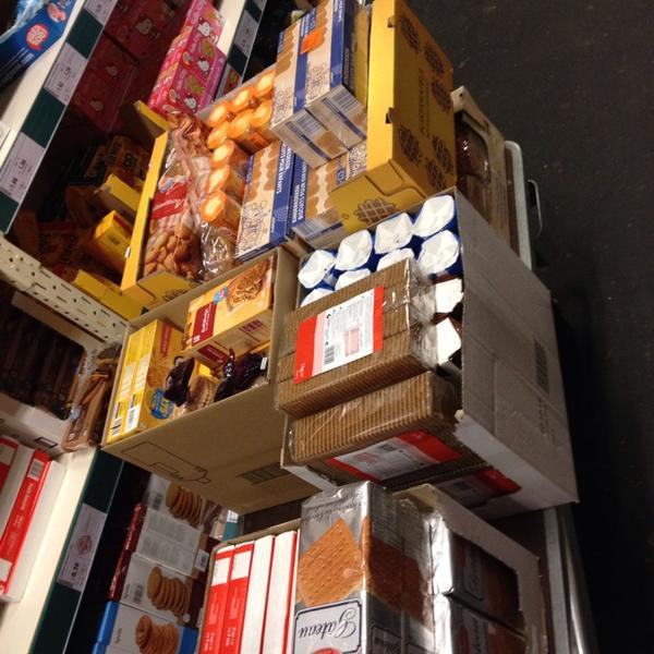 Photo taken at Colruyt by Joke V. on 1/27/2014