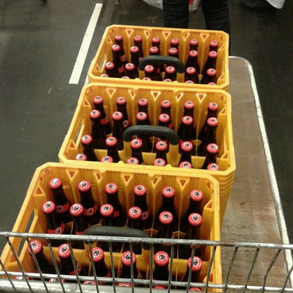 Photo taken at Colruyt by Lies V. on 8/31/2013