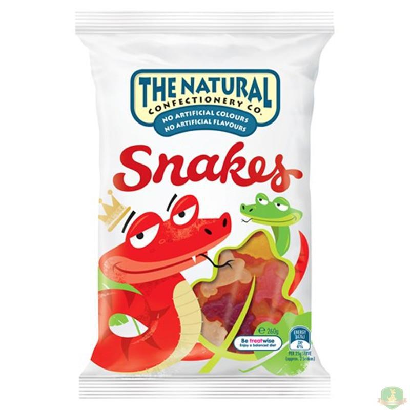 THE NATURAL 纯果汁蛇形软糖【澳洲直邮】 THE NATURAL 纯果汁蛇形软糖【澳洲直邮】