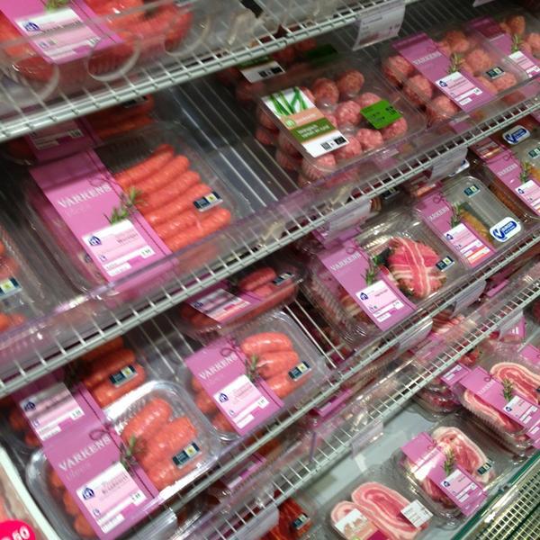 Photo taken at Albert Heijn by Jeroen P. on 3/13/2013