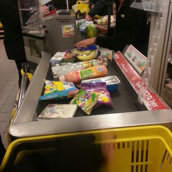 Photo taken at Netto by Lars E. on 2/20/2013