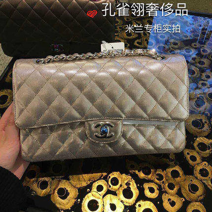 Chanel/香奈儿chanel女包16春款金属色泽菱格口盖包 链条单肩包 Chanel/香奈儿chanel女包16春款金属色泽菱格口盖包 链条单肩包