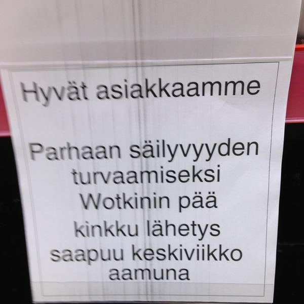 Photo taken at K-citymarket by Minna L. on 12/18/2012