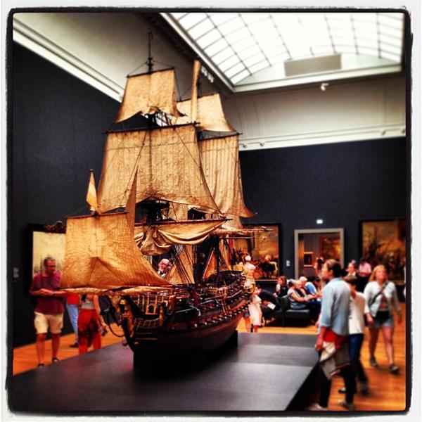 Photo taken at Rijksmuseum by Patrick D. on 7/27/2013