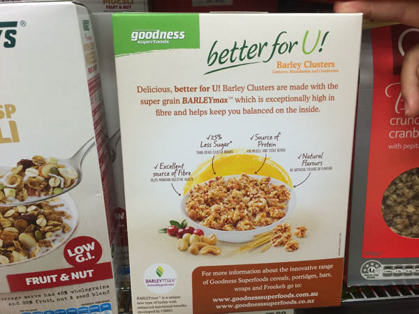 澳大利亚进口有机大麦米-Goodness Superfoods有机大麦米400g