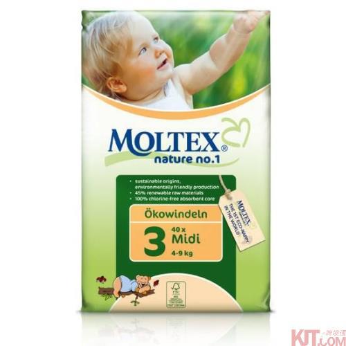 德国进口M号纸尿裤-MOLTEX 纸尿裤 M(4-9KG) 40片装 德国进口M号纸尿裤-MOLTEX 纸尿裤 M(4-9KG) 40片装