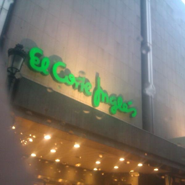Photo taken at El Corte Inglés by Efrén D. on 8/14/2012