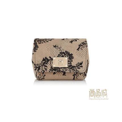 正品jimmy choo周仰杰2016新款女包潮时尚蕾丝花边单肩包RUBYLXL 正品jimmy choo周仰杰2016新款女包潮时尚蕾丝花边单肩包RUBYLXL