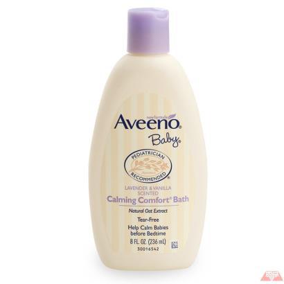 美国Aveeno Baby宝宝薰衣草香草沐浴露236ml
