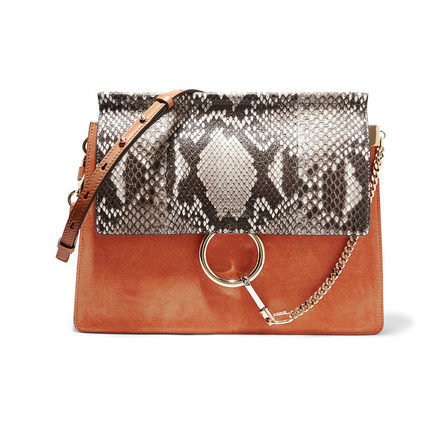 正品直邮Chloe蔻依2016新款时尚女包绒面牛皮手拿包单肩包684142