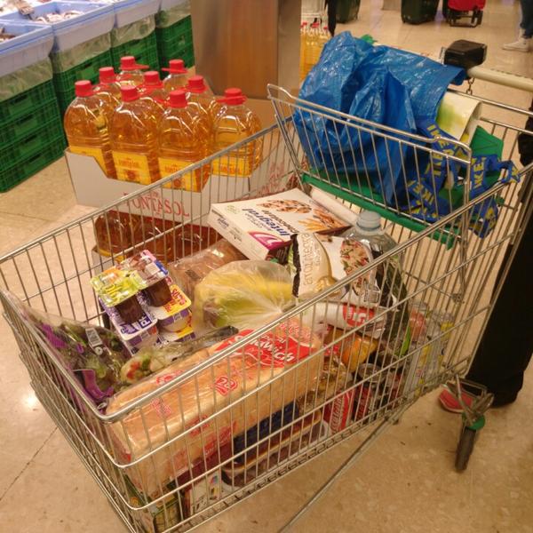 Photo taken at Mercadona by Marc B. on 3/1/2014