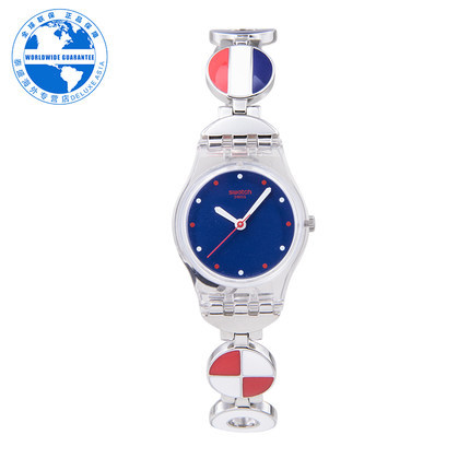 Swatch/斯沃琪 正品女士腕表 时尚休闲石英手表LK344G