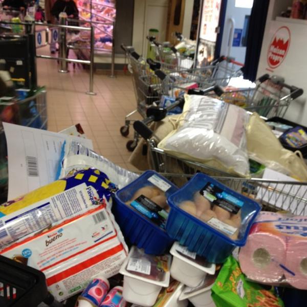 Photo taken at Monoprix by Eric T. on 3/10/2012-法国巴黎力诺伊斯街19号 Photo taken at Monoprix by Eric T. on 3/10/2012