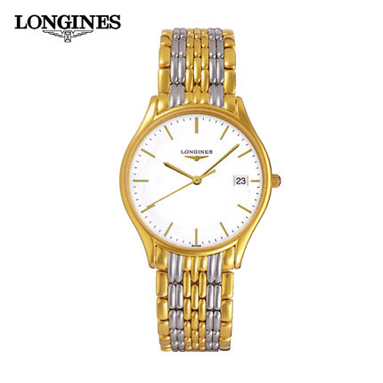 浪琴Longines-律雅系列 L4.759.2.12.7 男士石英表 全球联保