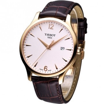 TISSOT T-TRADITION 极简雅士 时尚腕表(T063610台湾官网直邮进口