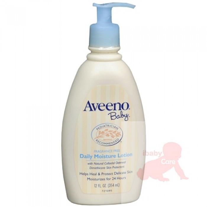 美国进口婴儿保湿润肤乳-Aveeno Baby艾维诺 天然燕麦婴儿保湿润肤乳354ml