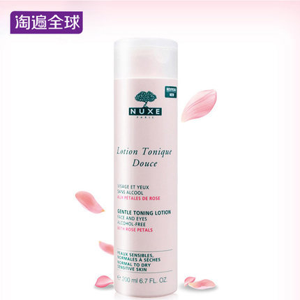 Nuxe欧树玫瑰花瓣柔肤水200ML爽肤水男女水润嫩白保湿水淘遍全球 Nuxe欧树玫瑰花瓣柔肤水200ML爽肤水男女水润嫩白保湿水淘遍全球