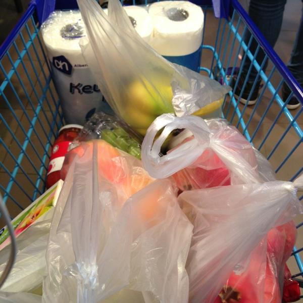 Photo taken at Albert Heijn by Gitte E. on 5/18/2013