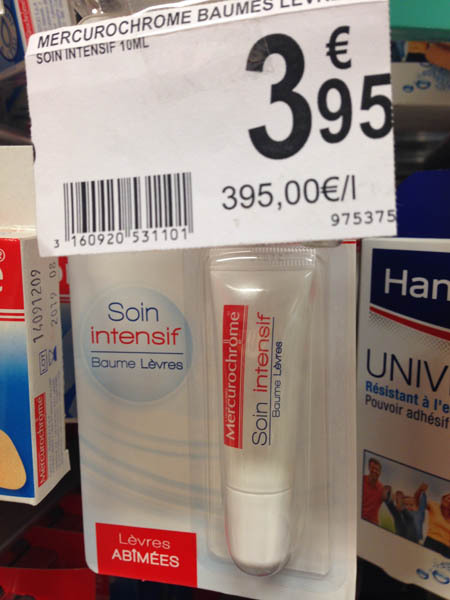 mercurochrome润唇膏