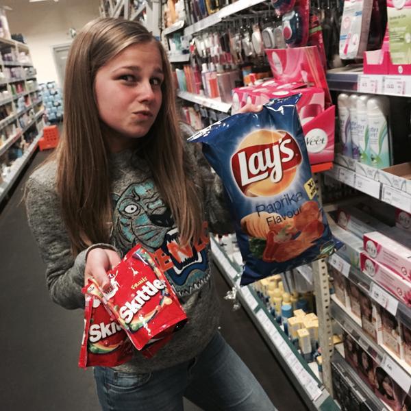 Photo taken at Colruyt by Jill C. on 5/28/2015