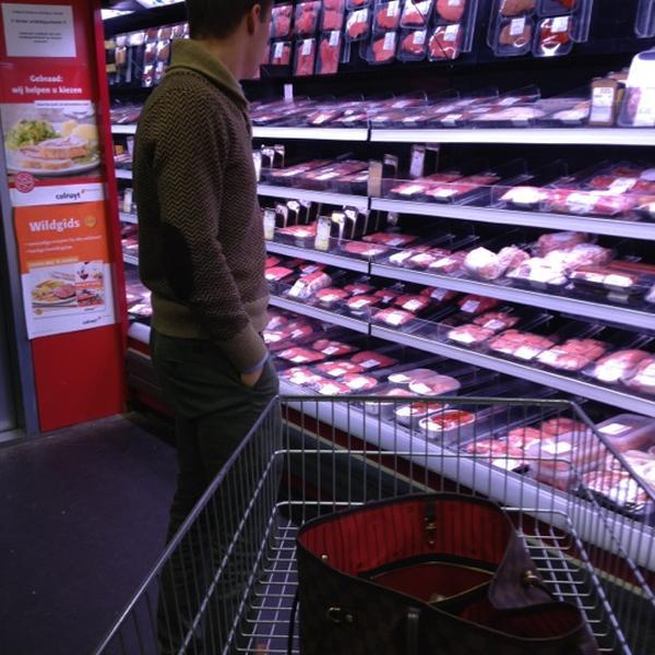 Photo taken at Colruyt by Robin S. on 11/5/2012