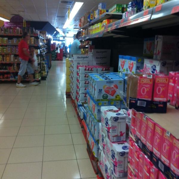 Photo taken at Mercadona by David on 8/13/2014