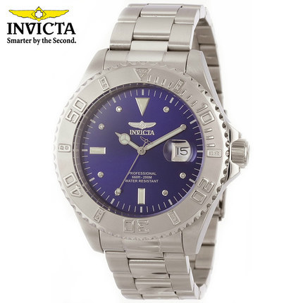 INVICTA 男士高端商务石英手表 防水蓝宝石不锈钢带海外正品14783