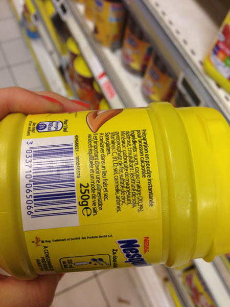 nesquik速溶巧克力粉