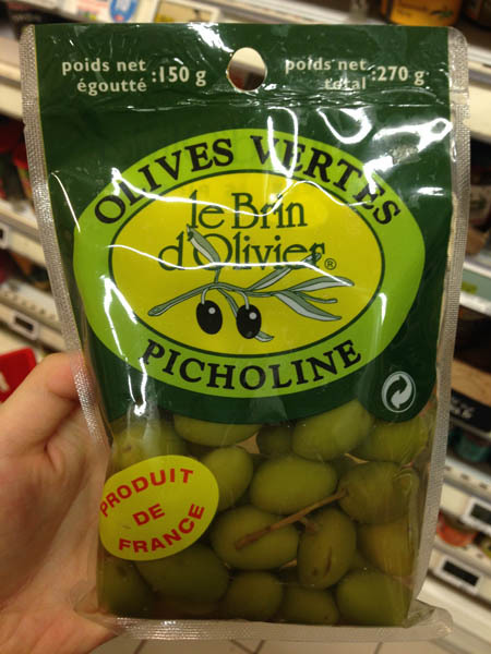 picholine腌橄榄