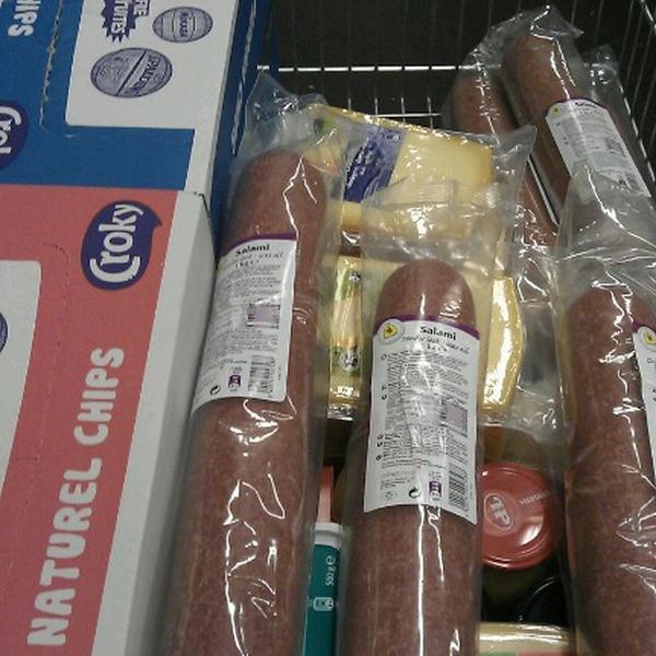 Photo taken at Colruyt by Kenneth on 12/7/2012