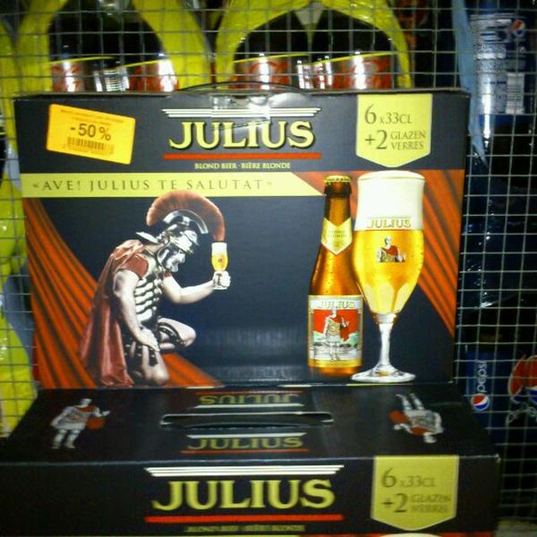 Photo taken at Colruyt by Tijl D. on 1/19/2013