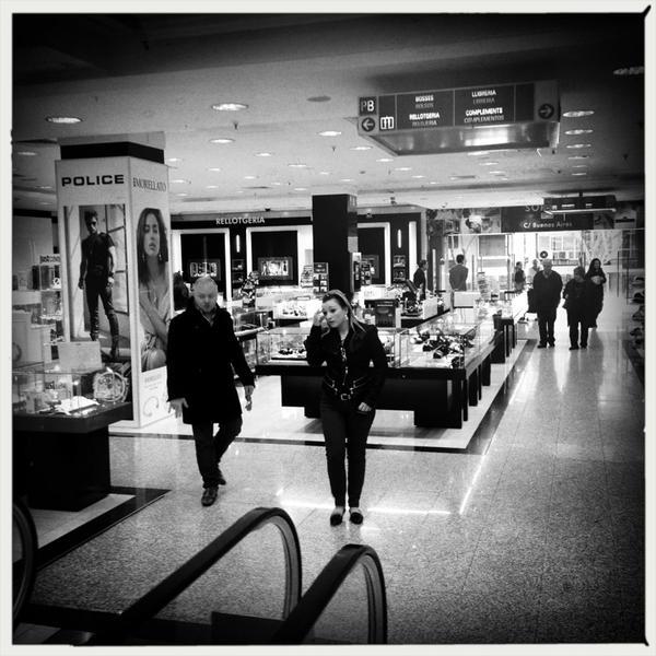 Photo taken at El Corte Inglés by fernando p. on 3/30/2013