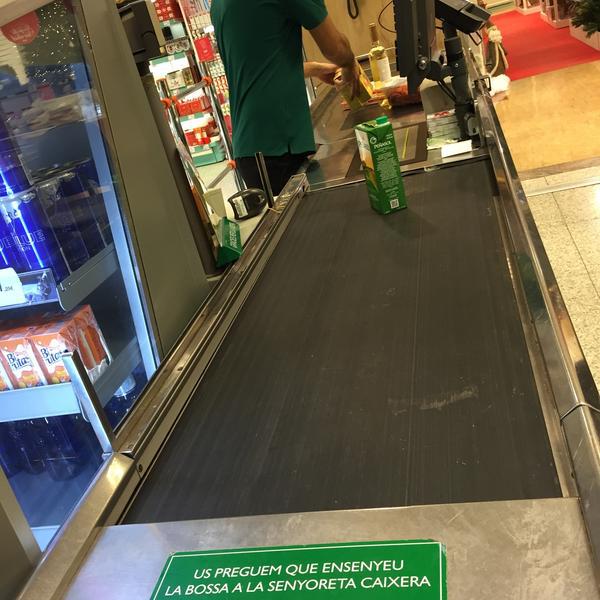 Photo taken at El Corte Inglés by Anthony J. on 12/24/2014