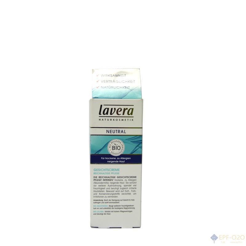 Lavera拉薇 月见草荷荷巴温和中性面霜 30ml