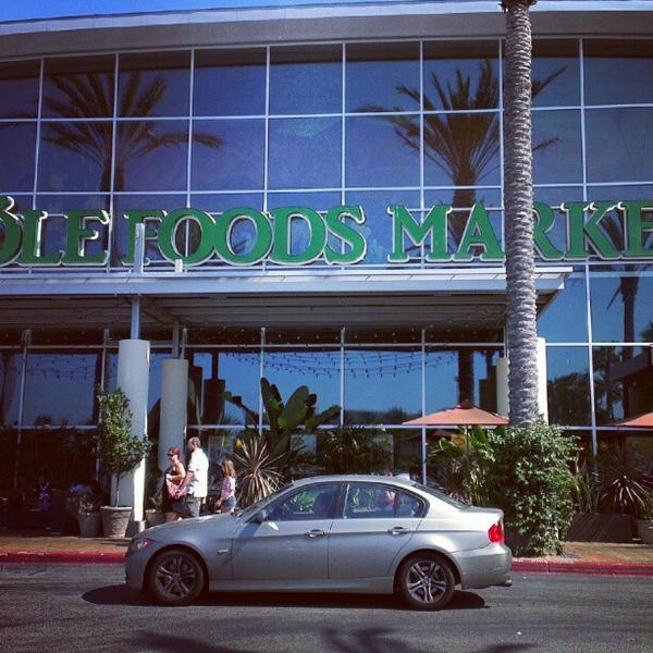 Photo taken at Whole Foods Market by Ahmed A. on 9/8/2012-加利福尼亚州塔斯廷市公园大道2847号 Photo taken at Whole Foods Market by Ahmed A. on 9/8/2012