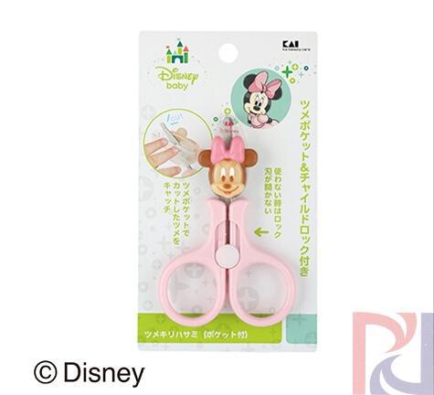 日本原装 贝印米妮婴儿指甲剪(附指甲收集盒)