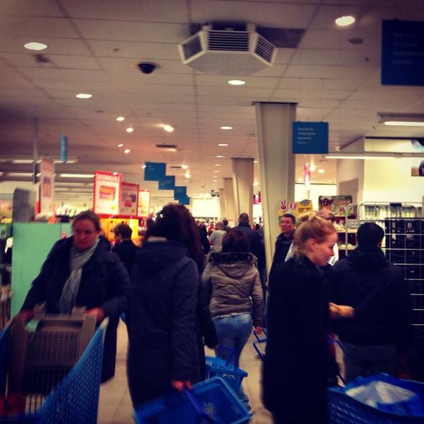 Photo taken at Albert Heijn XL by Remco v. on 4/4/2015
