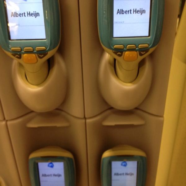 Photo taken at Albert Heijn XL by Marjolein K. on 4/26/2012