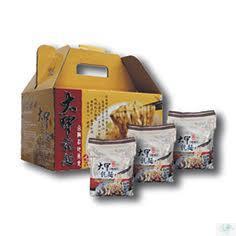 大甲干面四入礼盒-麻酱沙茶香辣油葱各一110克*4包/袋