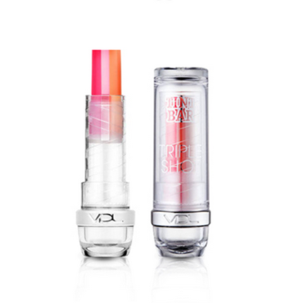 韩国正品 VDL三色渐变染色口红咬唇妆保湿滋润唇膏3.5g 想你色