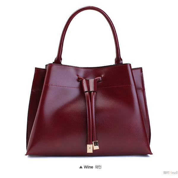 McLaNEE 迷你斜挎包手提包(酒红色)