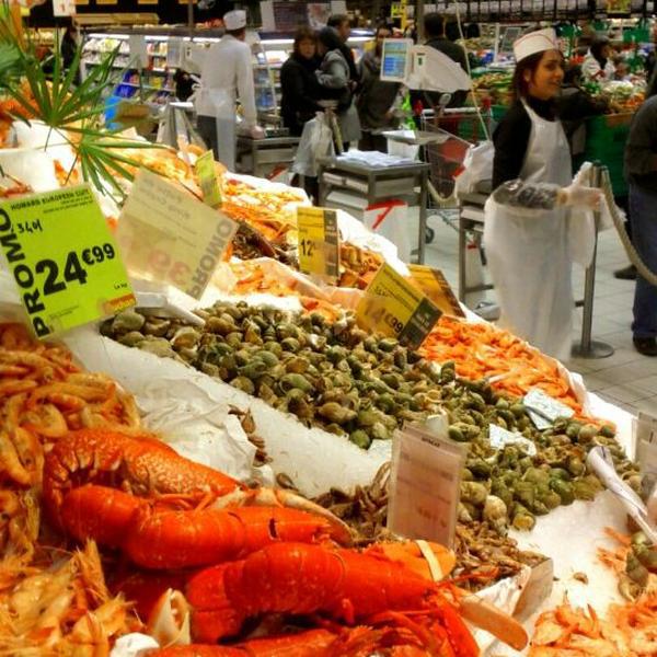 Photo taken at Auchan by Michael M. on 12/23/2011