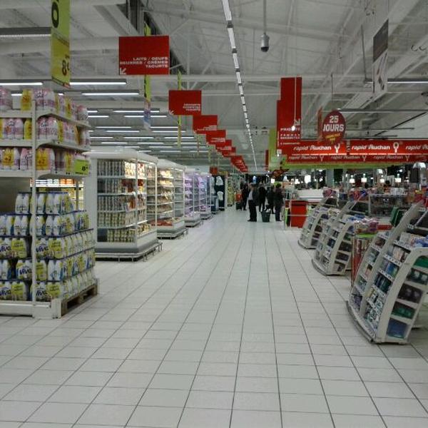 Photo taken at Auchan by Michael M. on 11/15/2011