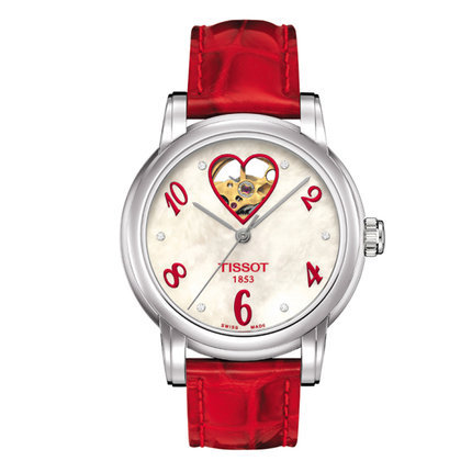 全国联保 正品瑞士天梭TISSOT手表机械女表T050.207.16.116.02