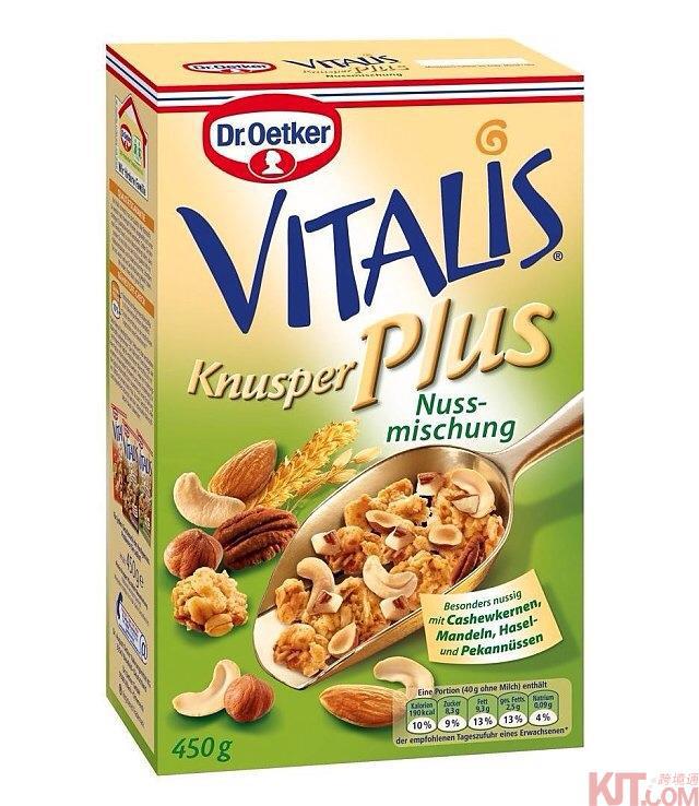 德国DR.OETKER欧特家博士维塔利斯营养坚果麦片450g 德国DR.OETKER欧特家博士维塔利斯营养坚果麦片450g