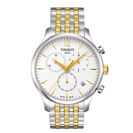 瑞士手表 天梭男表 手表男 石英表 钢带表  T063.617.22.037.00