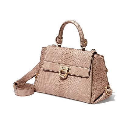 Ferragamo/菲拉格慕ferragamo女包16春款蛇皮单肩包21E559 629342