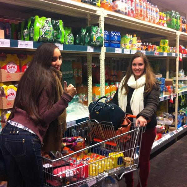 Photo taken at Colruyt by Dimi D. on 11/2/2012