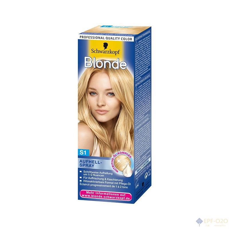 Schwarzkopf施华蔻 Blonde金发增白喷雾 S1 125ml